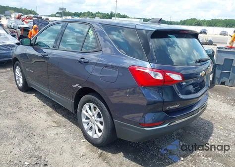 2018 Chevrolet Equinox Ls из США, поврежденный, VIN 3GNAXHEV3JS540737